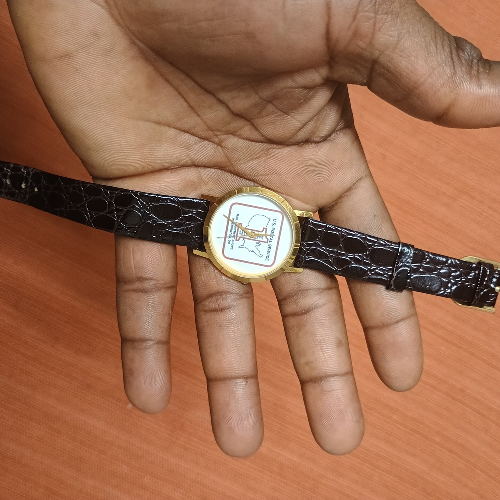 Classic Gold and Brown Leather Watch